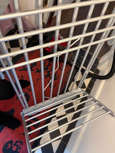 New electric heated clothes rack