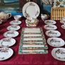 47 Piece Royal Imperial Bone China Tea Set With Mixed Fruit Garden Collection For 10 Person Setting Image 3
