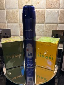 Armaf Odyssey Limoni & Tyrant.Free Art Of Universe Airfreshener.