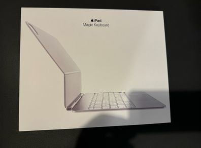 iPad Pro 13-inch ( MAGIC KEYBOARD M4/M5 Compatible)British English WHITE COLOUR Brand New Sealed 1 Year Warranty