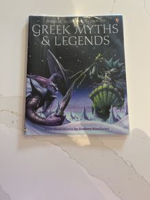 Greek myths and legends, classics book.