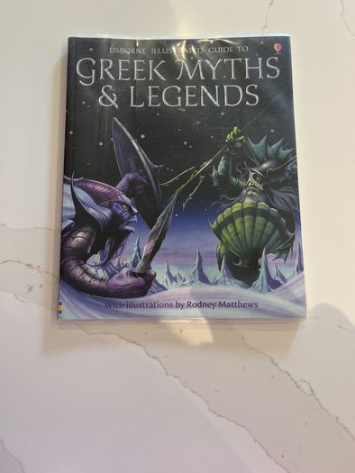 Greek myths and legends, classics book.