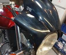 Motorcycle screen for sale