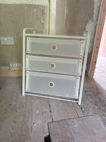 3 draw locker