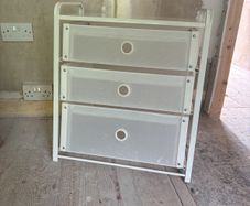3 draw locker