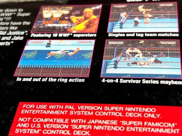 WWF Super Wrestle Mania for Nintendo SNES - Boxed