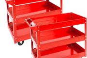 set of 2 Workshop Trolley Tool 3 Levels - Free Delivery Nationwide