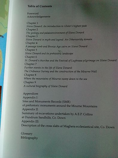 The archaeology of Slieve Donard N. Ireland Co. Down