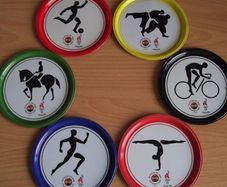 Coca Cola coasters (1996 Atlanta Olympics) collectables RARE