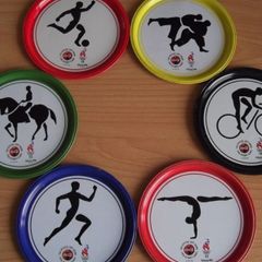Coca Cola coasters (1996 Atlanta Olympics) collectables RARE