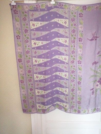 Silk  Shawl, Large 40 x 80"