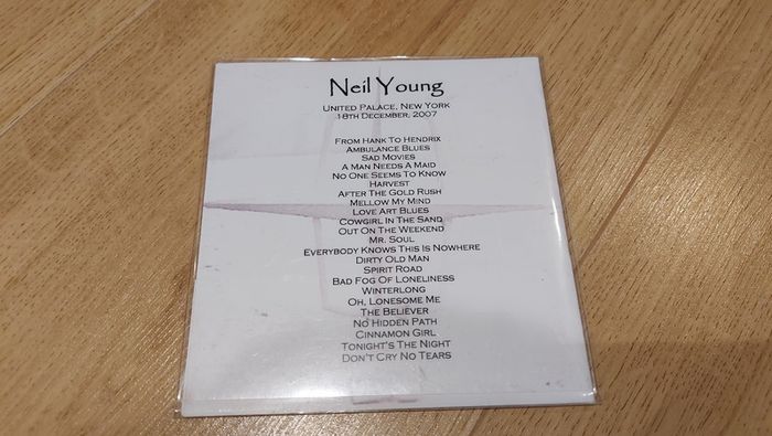 Collection of Neil Young Audio DVDs