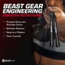 Skipping Rope, Steel Speed Fitness Jump Ropes, Lightweight and Adjustable Workout Equipment for Jumping, MMA, HIIT Image 3