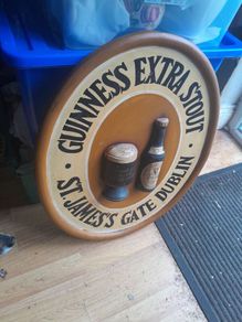 vintage Guinness sign