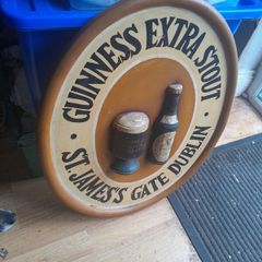 vintage Guinness sign