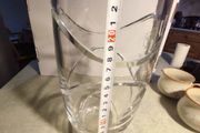 Lovely Crystal Vase Not Stamped marked as golf trophy.