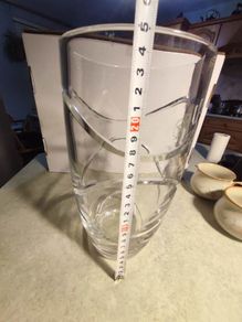 Lovely Crystal Vase Not Stamped marked as golf trophy.