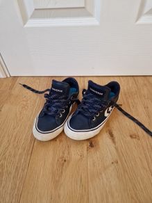 convers  trainers size 11uk(17.5)