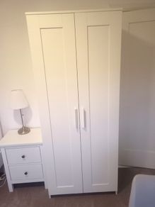 Ikea Brimnes wardrobe white