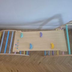 Play Factory Wooden Climbing Frame