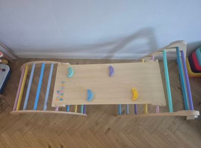 Play Factory Wooden Climbing Frame