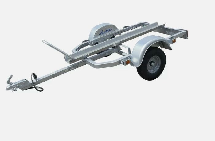 Single motorbike trailer