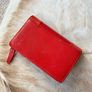 Visconti Womens Red Leather Wallet purse Genuine Leather Image 3