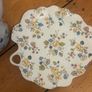 Kath Kidson teapot and plate . Image 6