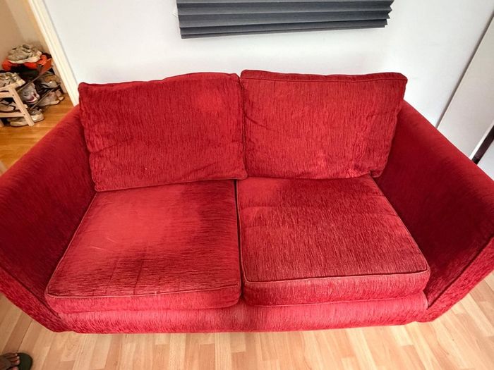 Sofa & single bed