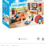 Playmobil modern living room set with working light Image 2