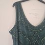 Charlston style flapper dress and accessories Image 3