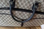wheeled suitcase bag with long handle and short carry handles