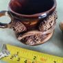 Maldivian Pottery Turkish set, ORIENS, Castle, 600ml, 200ml, Ceramic, Beige/Brown, 3 pieces Image 8