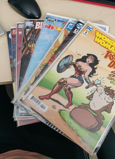 DC women variant and homage covers