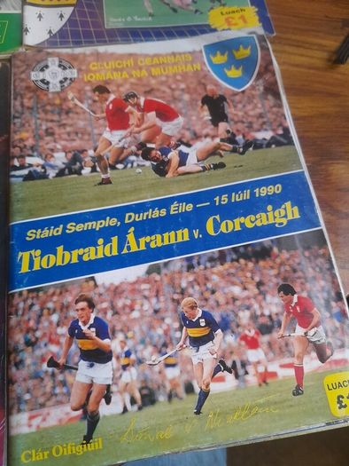 Vintage Tipperary Hurling Programmes