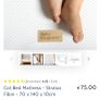 Baby Elegance Stratus Fibre Cot Bed Mattress, Brand New Image 3