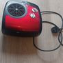 Compact red Electric fan heater Image 6