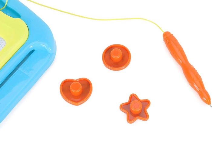 Magnetic Drawing Board With Stamps - Creative Toddler Toys - Suitable For 3 Years +