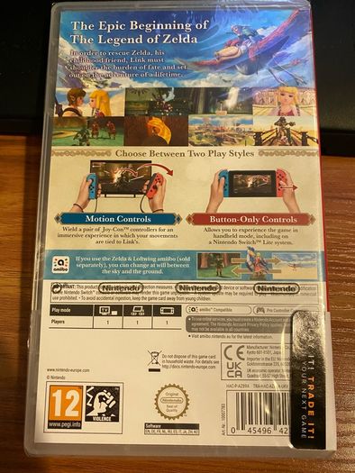 The Legend Of Zelda Skyward Sword HD Nintendo Switch