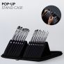 15 pcs Paint Brush Set for Acrylic Oil Watercolour Gouache Painting Includes Pop-up Carrying Case with Palette Knife and 2 Sponges Image 6
