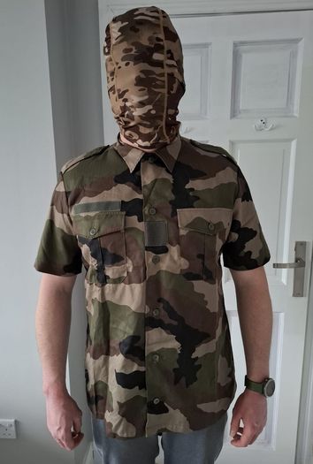 French Army Camouflage Shirt. Brand new. Great for hunting, fishing, camping, air soft