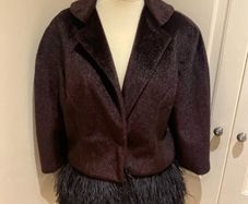 Joanne Hynes quirky brown jacket size 12