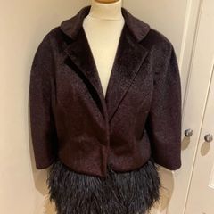 Joanne Hynes quirky brown jacket size 12