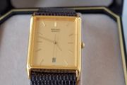 Seiko 7N22 5A49 Man's Tank Style Watch