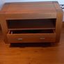 solid oak tv stand Image 5