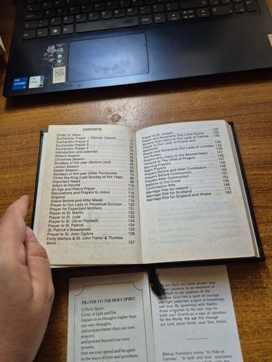 Vintage Confirmation Prayer Book with Bishop of Ossory Laurence Forristal 1981 People's Prayer Book