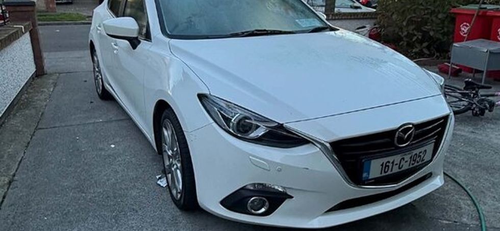 Mazda3 2016 white 1.6