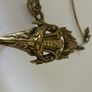 Set of 4 Vintage Ornate Brass French Rococo Swivel Curtain Cranes / Holdbacks Image 2