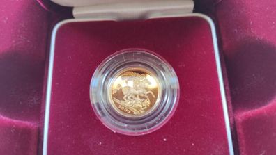 Half Gold Sovereign 2020