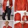 Women's RED Jacket Image 5